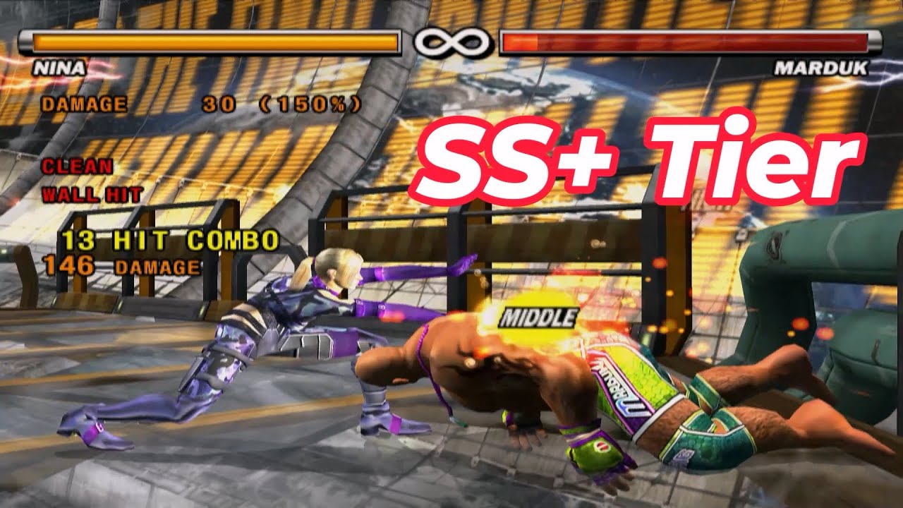 Tekken 5 Nina is the Strongest Female Character in Tekken History!