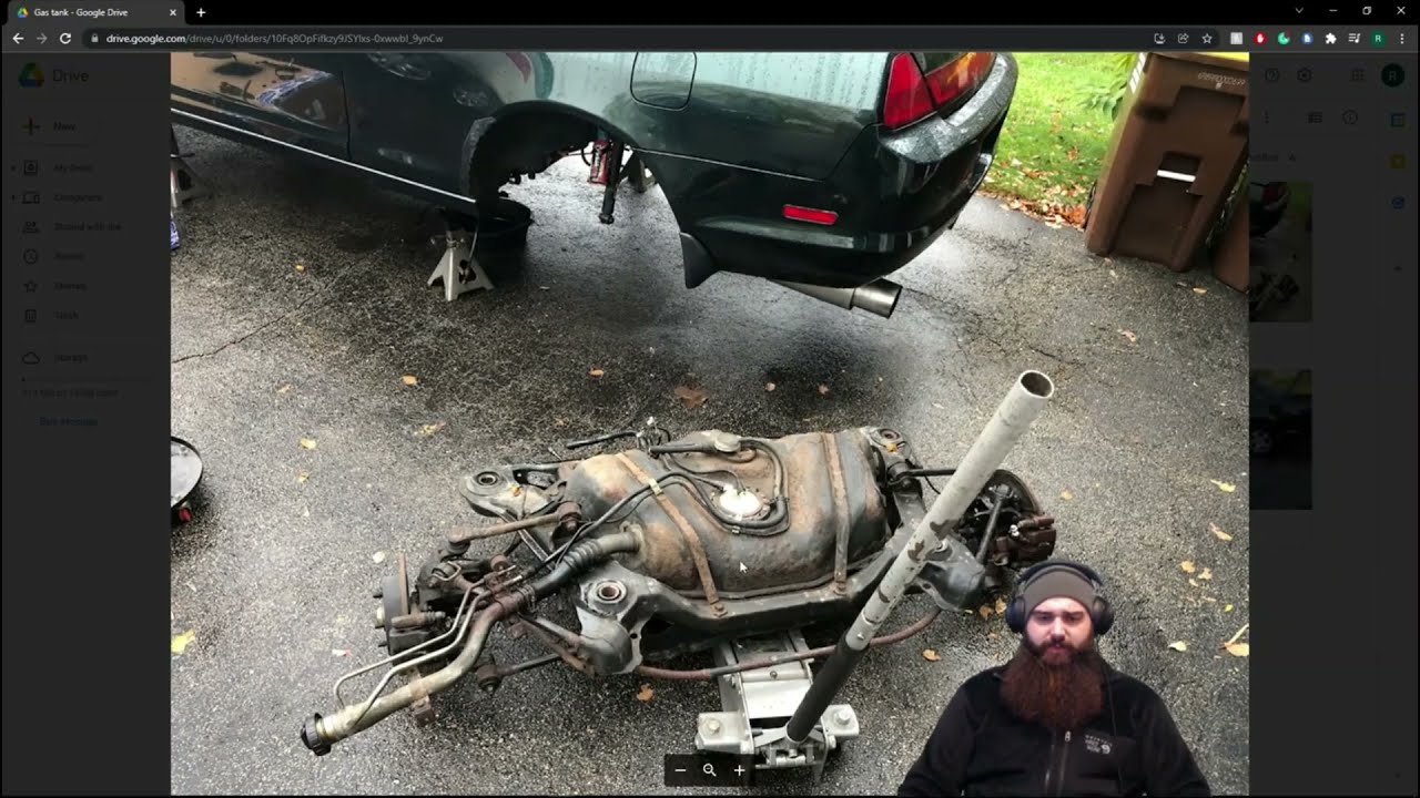 Gas tank and rear subframe removal 1998-2002 Honda Accord