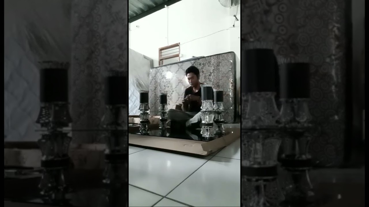 Tutorial cara merakit meja kaca atau meja tamu😉
