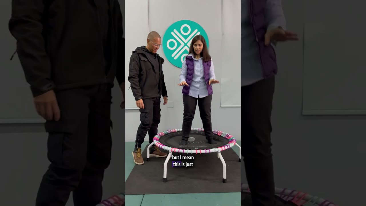 Rebounding as part of Active Lifestyle with bounti and Lisa Raleigh