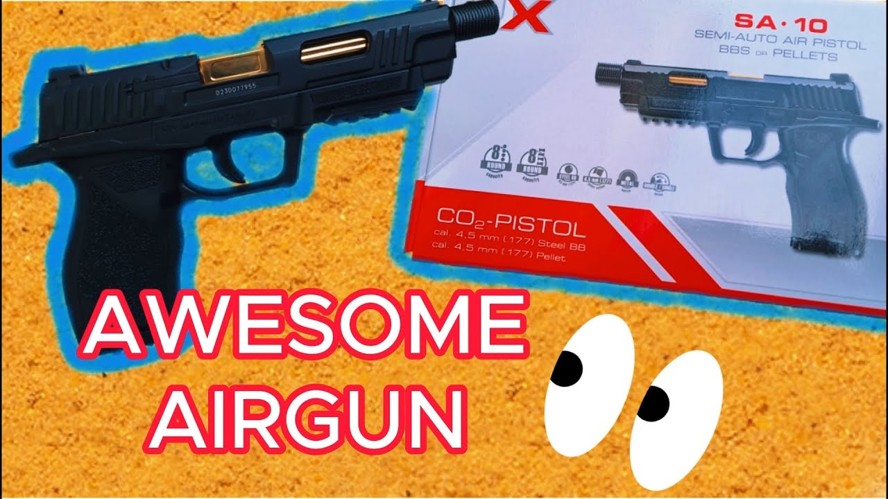 UMAREX SA 10 Blowback Airgun Fun & Review - No licence required