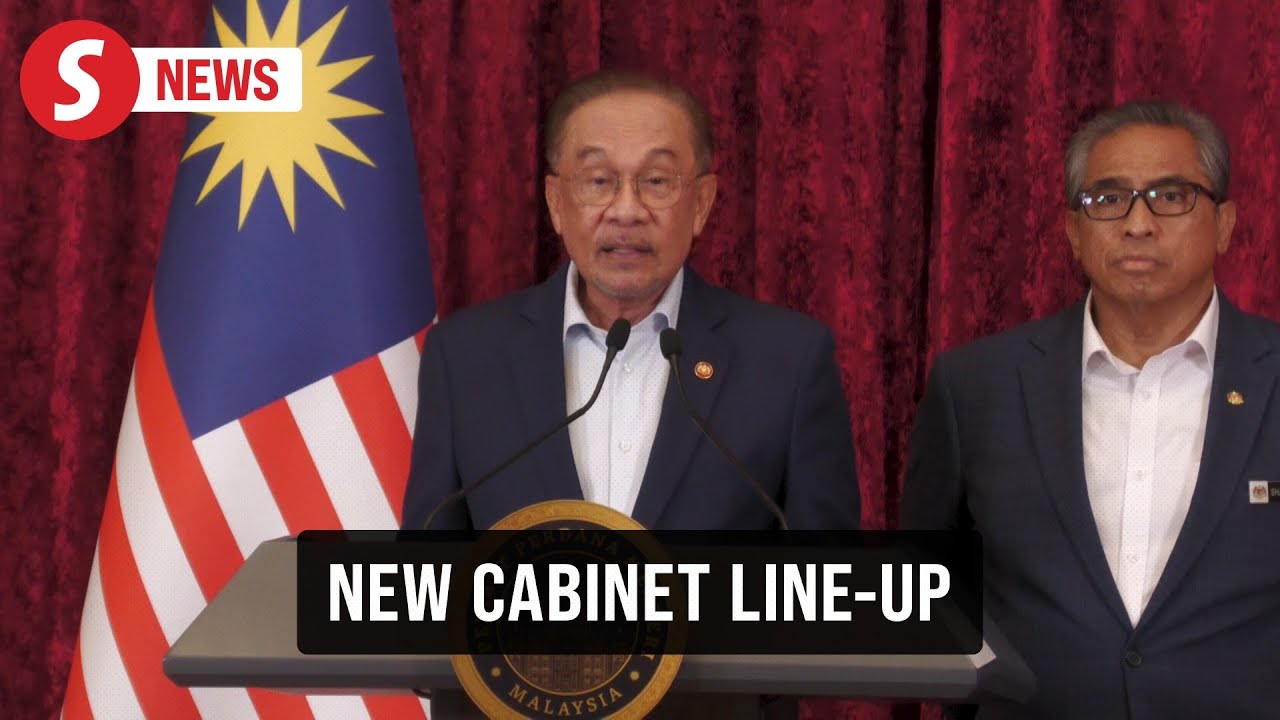 Anwar unveils latest Cabinet line-up
