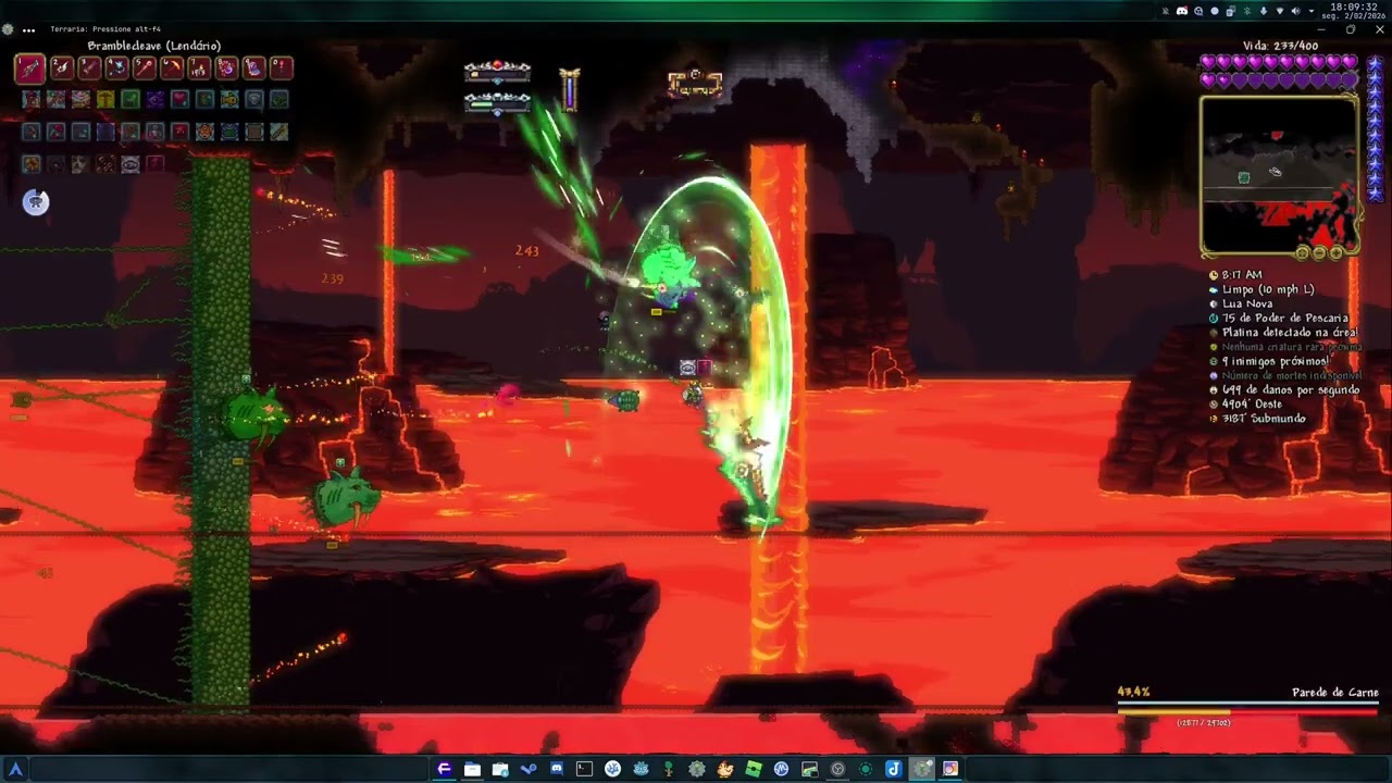 Wall of Flesh: Calamity Master + Death Mode | Melee