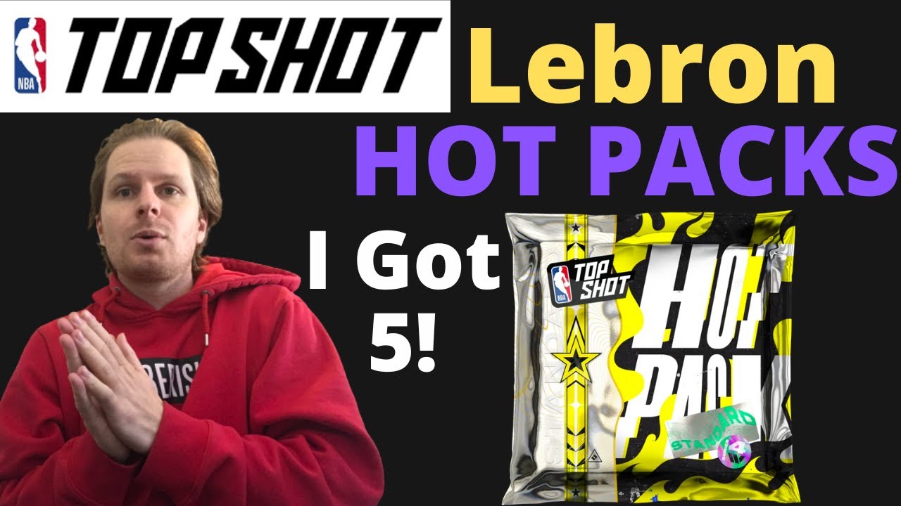 NBA Top Shot BIG W Lebron Packs! THEY GOT ME! 5 Pack Openings