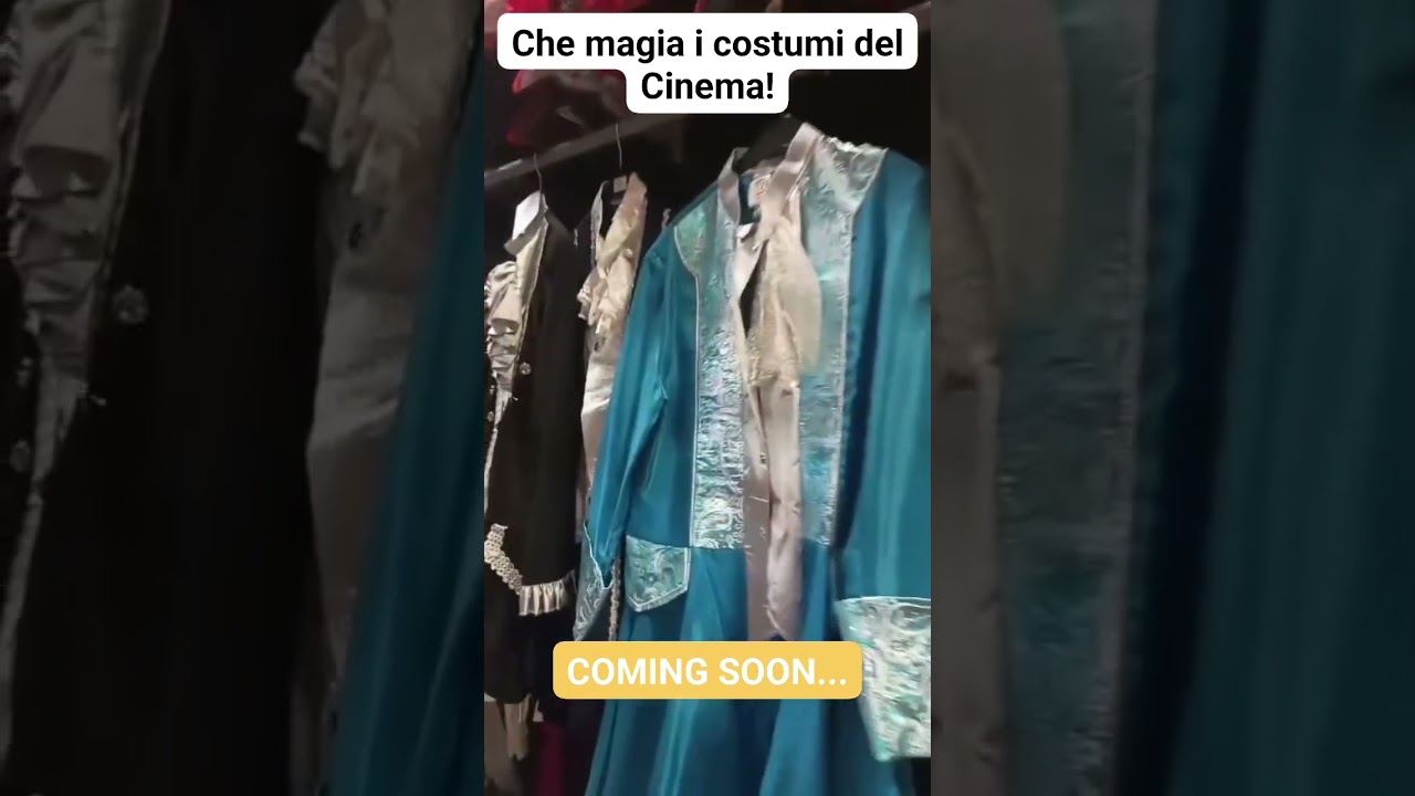 La magia dei costumi di tanti film famosi a pochi Km da Bergamo!