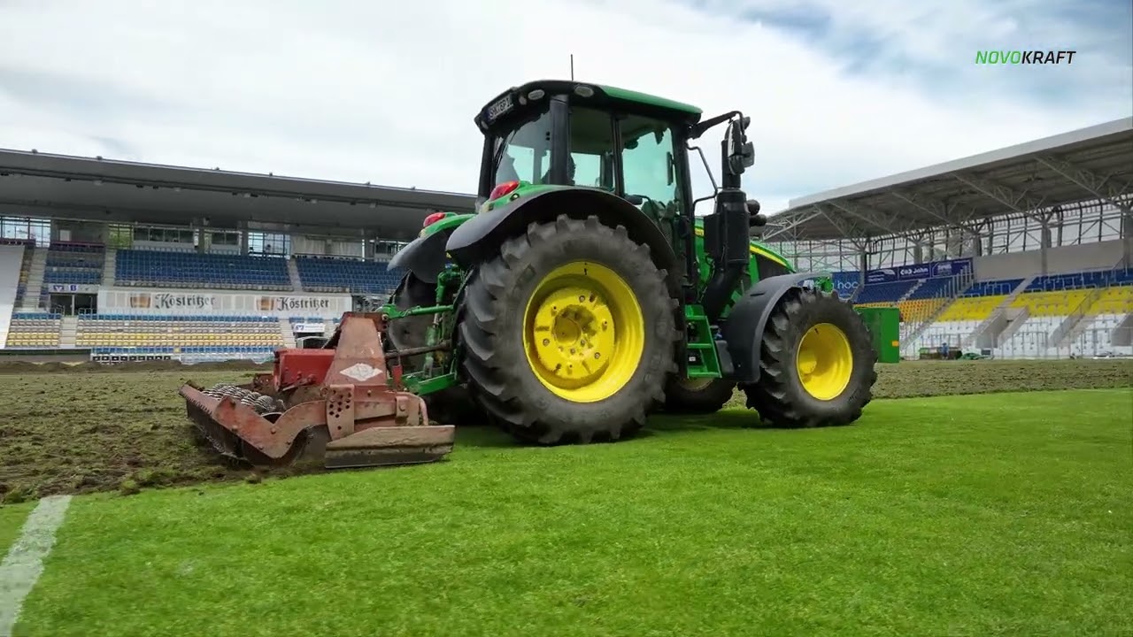 Ernst Abbe Sportfeld Stadion in Jena (FC Carl Zeiss Jena) - Bauphase