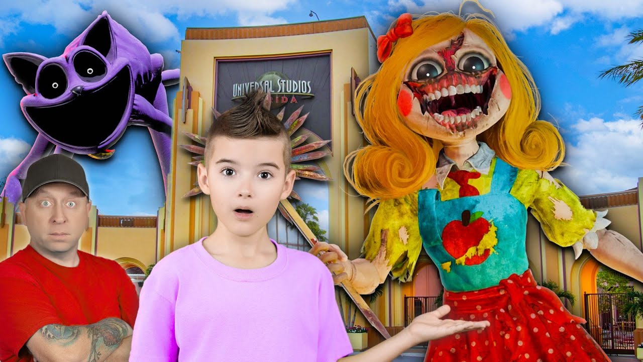 HUGGY WUGGY & POPPY PLAYTIME ARE AT UNIVERSAL!