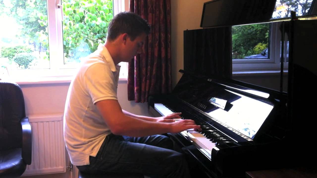 'River Flows In You' by Yiruma, piano cover performed by Pete Cockram