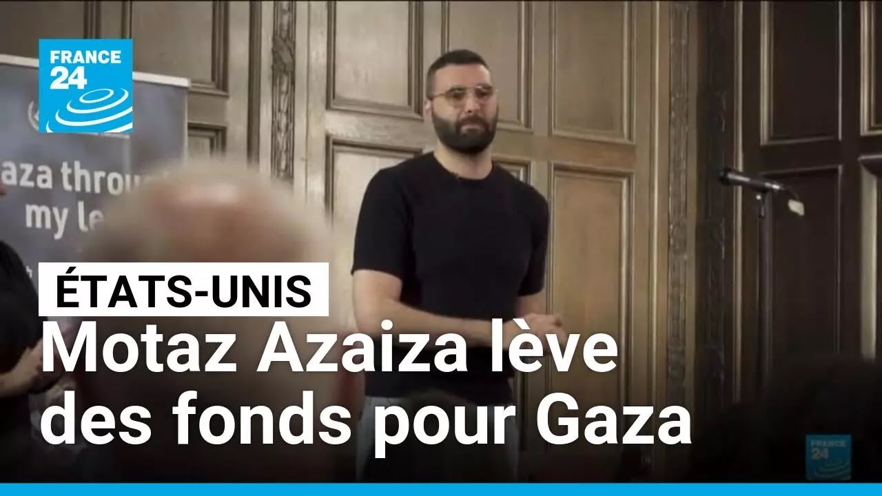 États-Unis : Motaz Azaiza en tournée pour lever des fonds pour Gaza • FRANCE 24