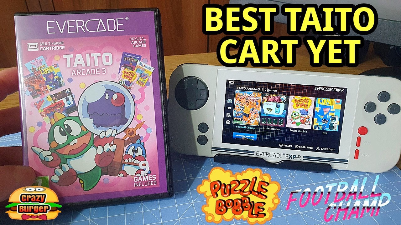 Evercade Taito Arcade 3 — Лучший картридж Taito на сегодняшний день!