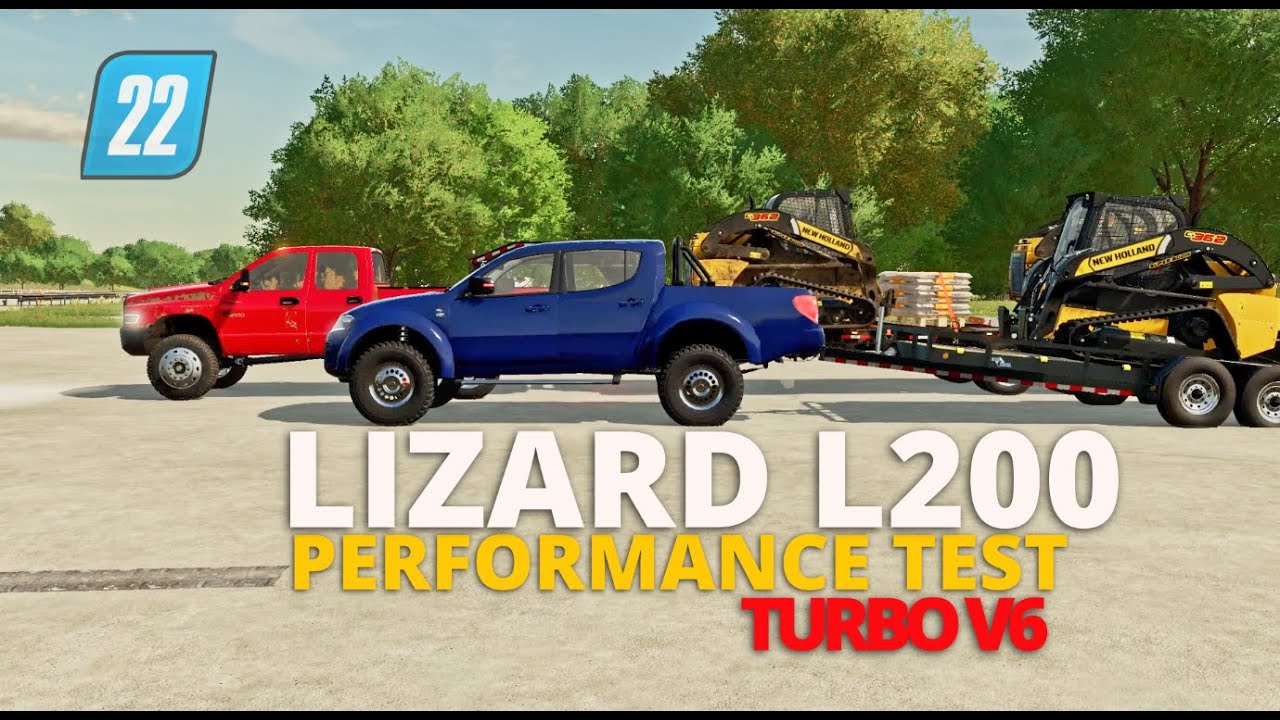 FS22 | LIZARD L200 HSE | Performance Test & Mod Review #fs22