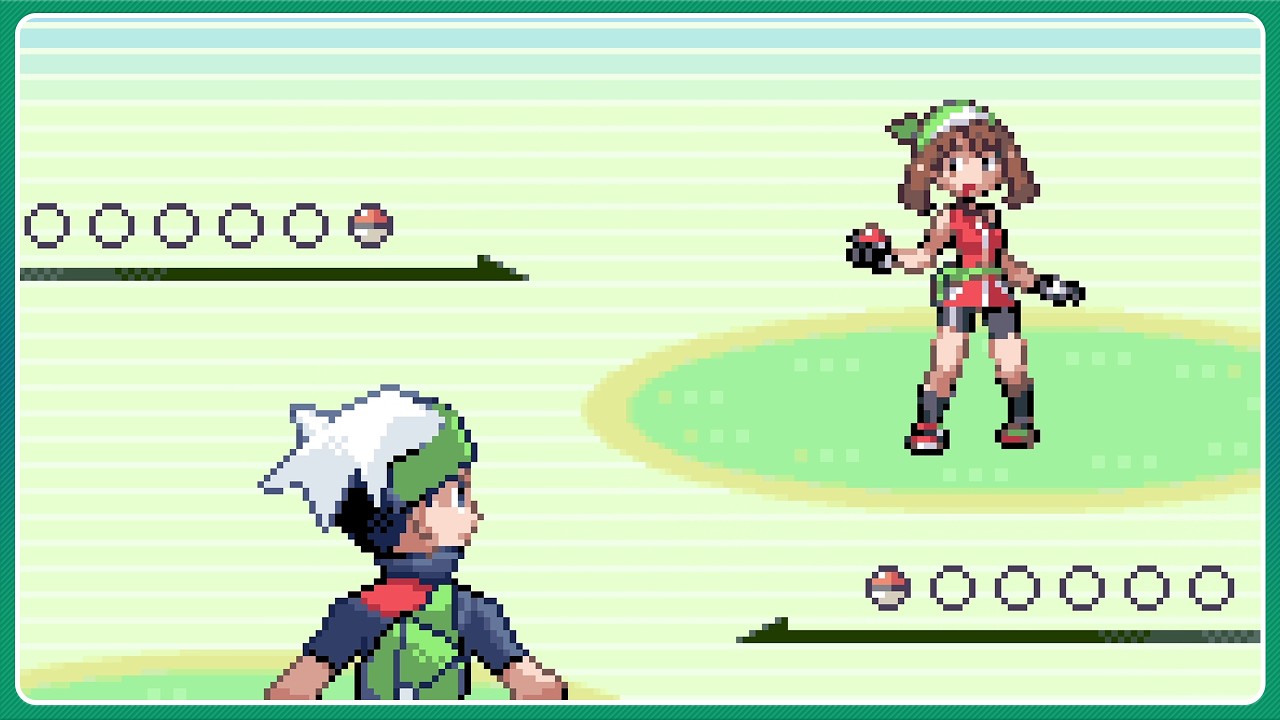 Pokémon Emerald Randomizer  - 1st Rival May Battle | Route 103