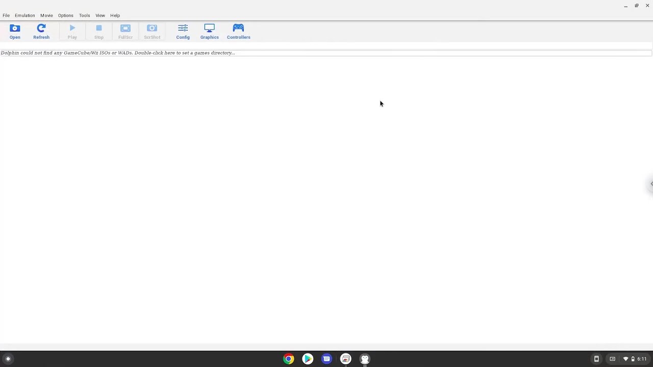 Как установить Project Slippi на Chromebook