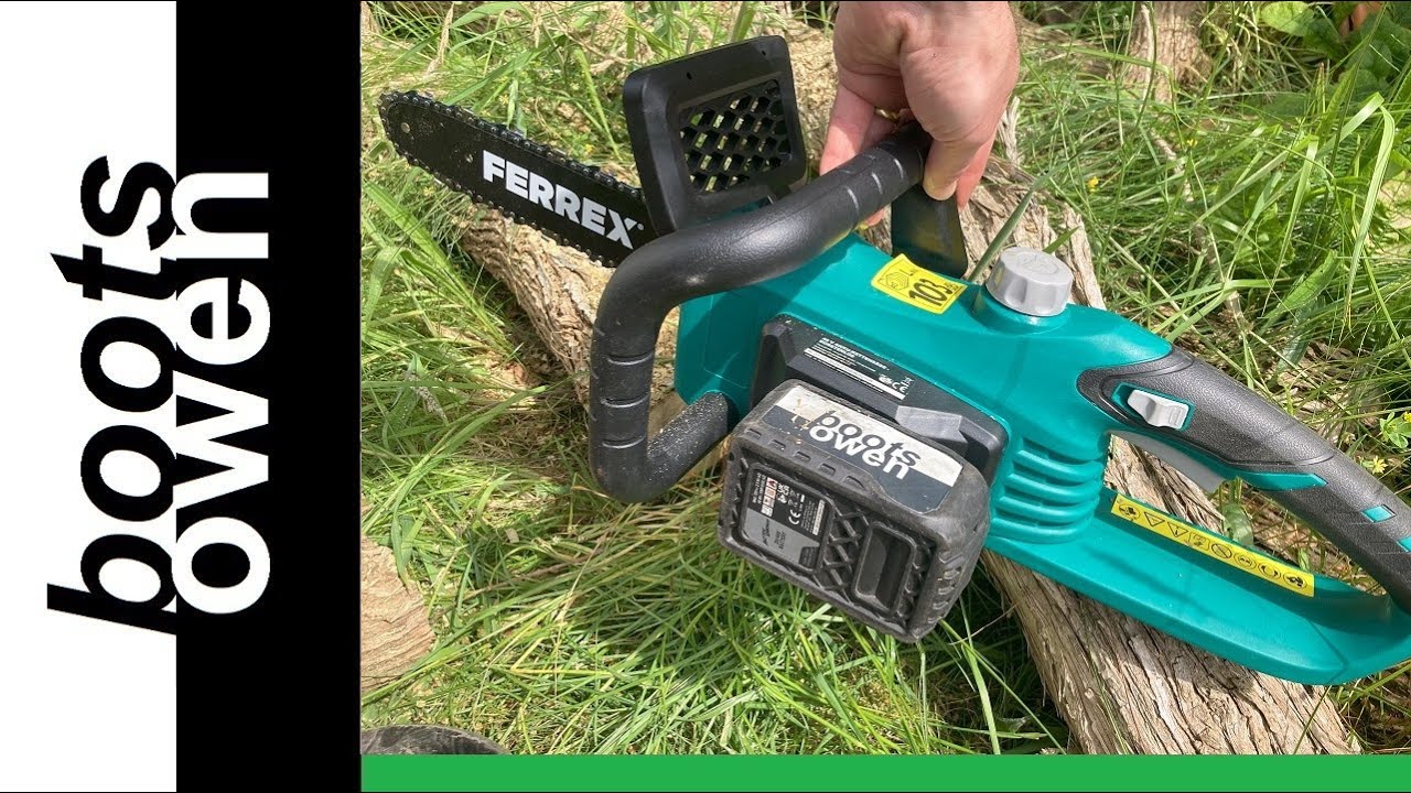 Ferrex Aldi Battery Brushless Chainsaw unboxing, assembly and first impressions