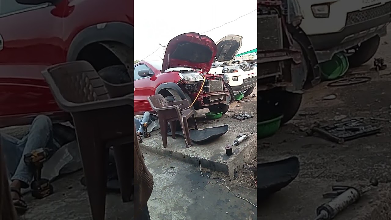 car service red AC ki gas kaise dalen