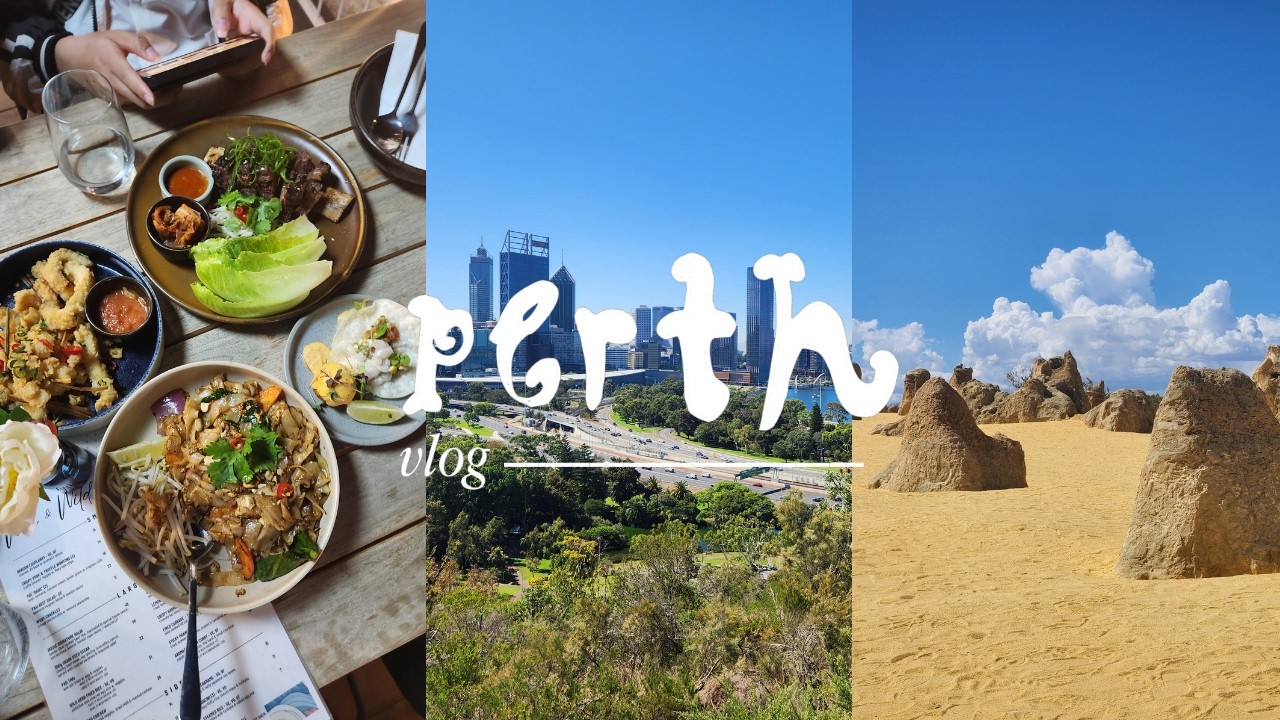 perth vlog ☀️ | pinnacles, rottnest island, lots of food + silliness :D