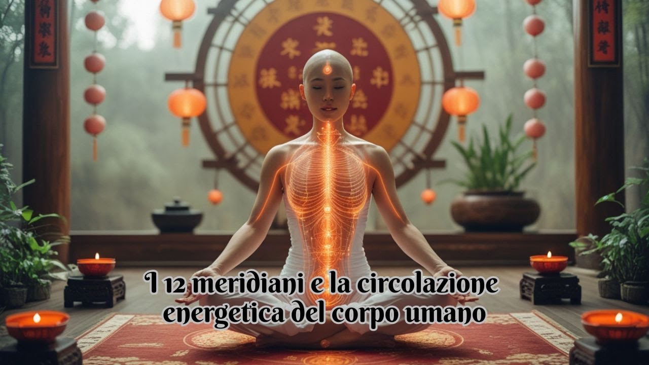 I 12 meridiani e la circolazione energetica del corpo umano
