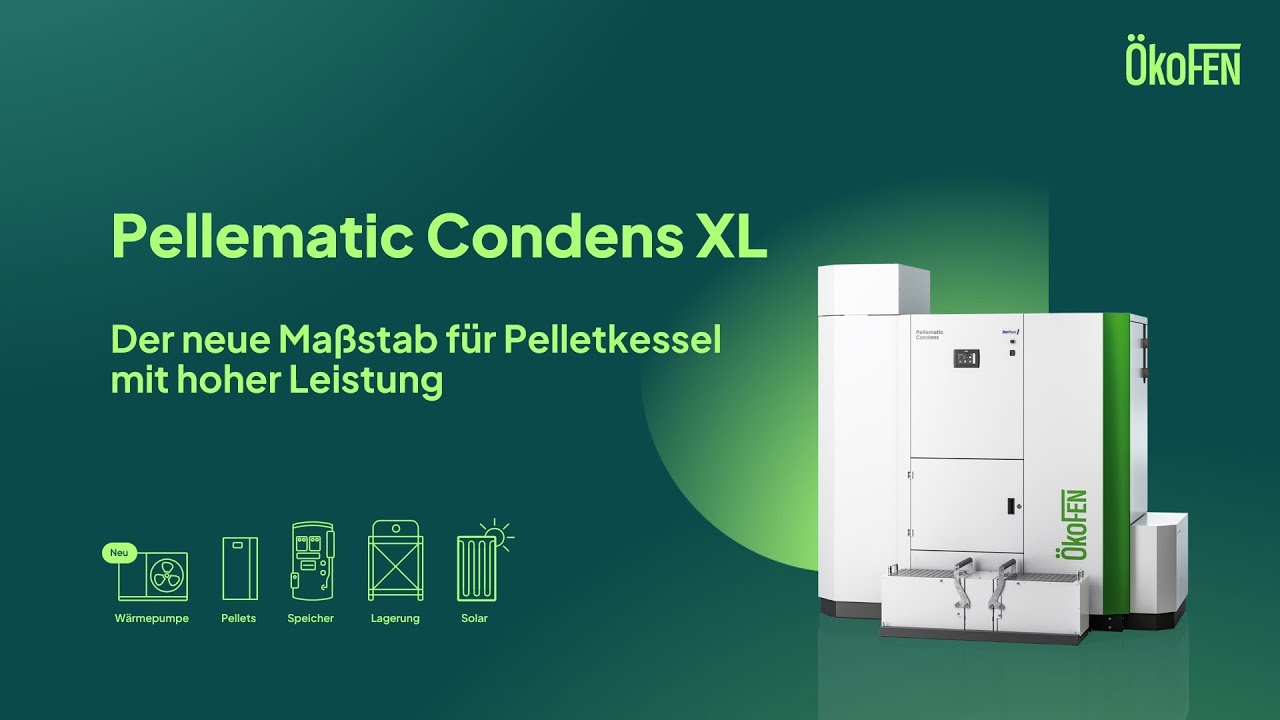 ÖkoFEN Condens XL - Der neue Maßstab für Pelletkessel mit hoher Leistung