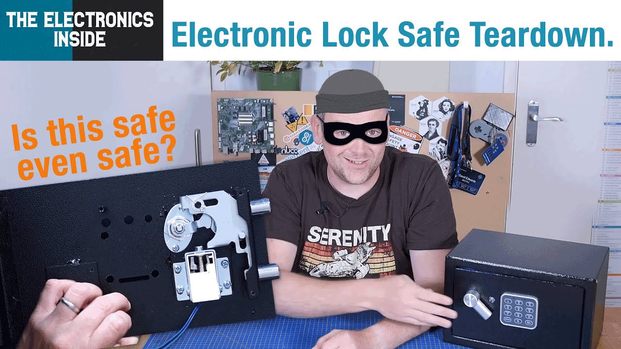Electronic Safe Teardown - The Electronics Inside