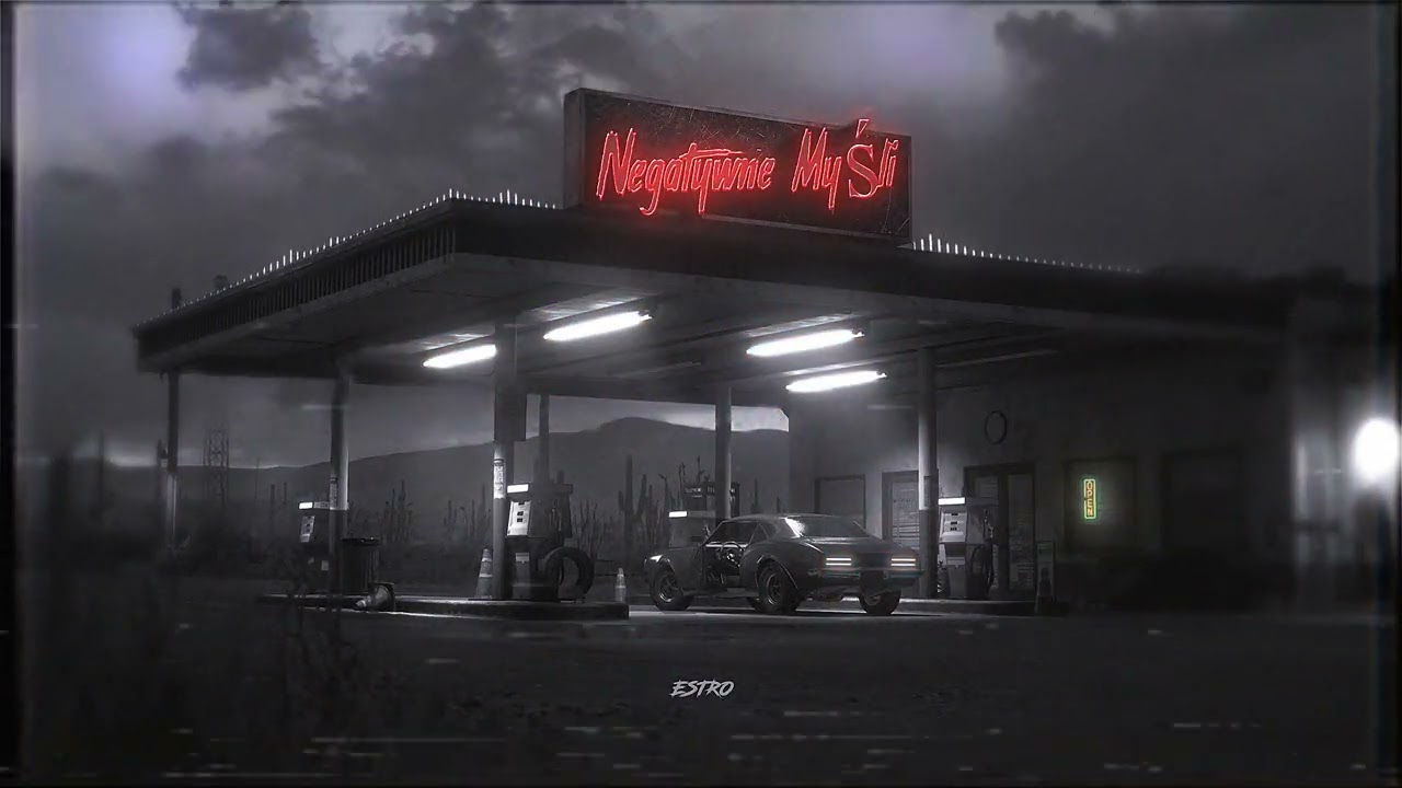 Estro - Negatywne Myśli ( Prod. NEKK ) Visualizer .