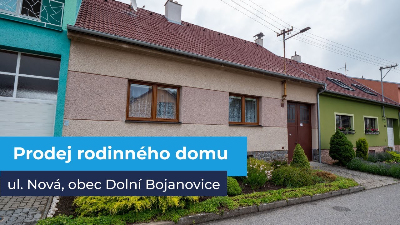 Ondřej Jílek - Prodej domu, ul. Nová, Dolní Bojanovice (IP Solution Real)
