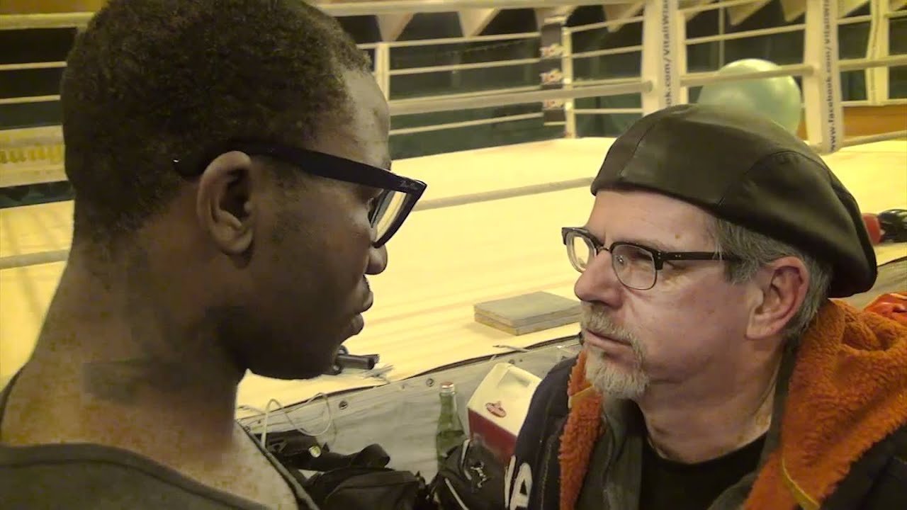 Ola Afolabi vs Albert Sason Stare Down