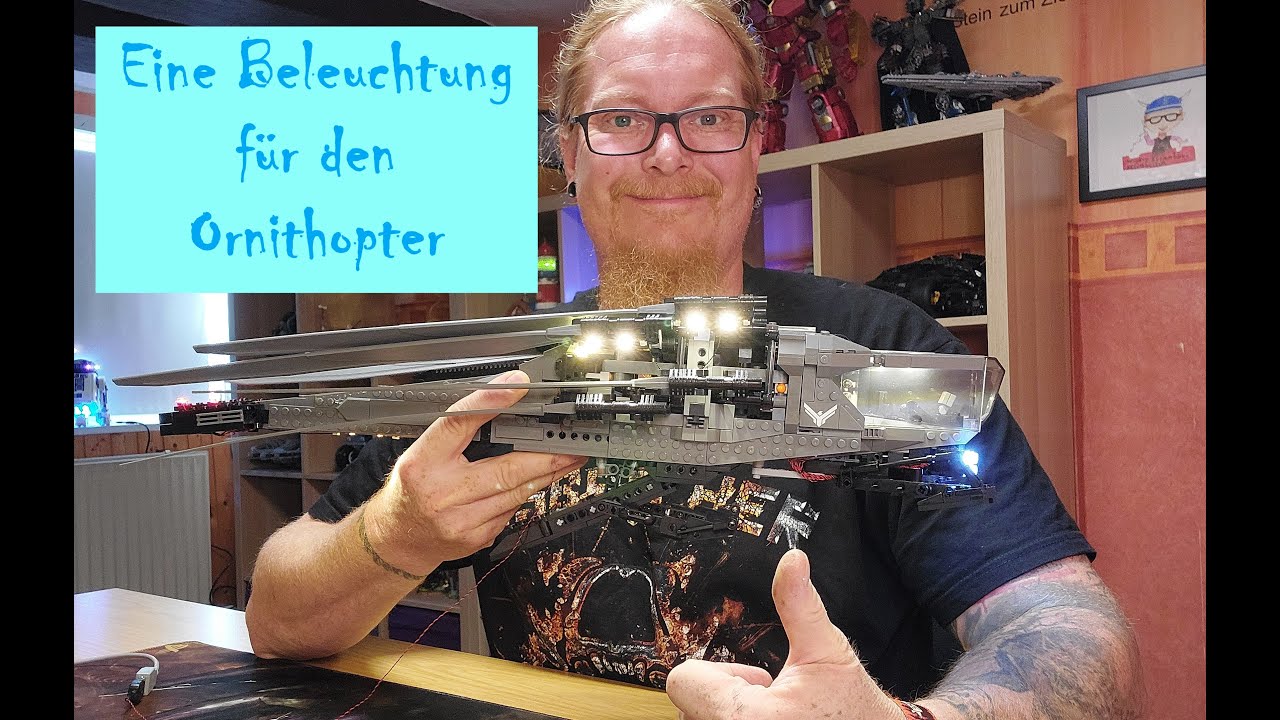 Eine Beleuchtung für den Ornithopter aus Dune