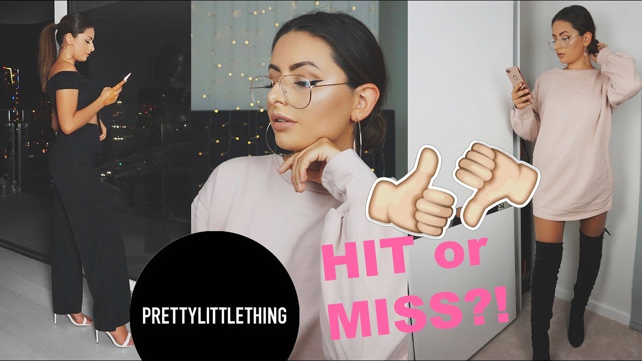 PRETTY LITTLE THING $350 ORDER! · TRY ON HAUL || Emily Diane Philpott