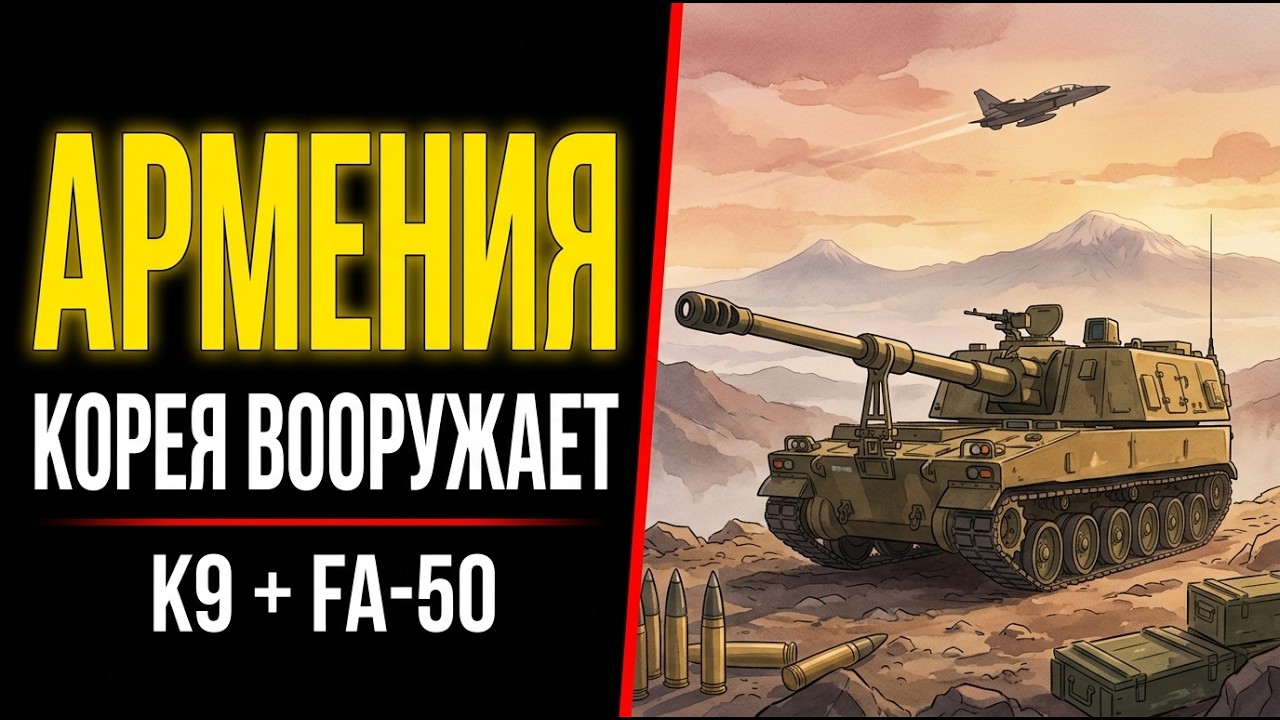 ЮЖНАЯ КОРЕЯ ВООРУЖАЕТ АРМЕНИЮ &mdash; K9, FA-50 И СЕКРЕТНЫЙ КОНТРАКТ