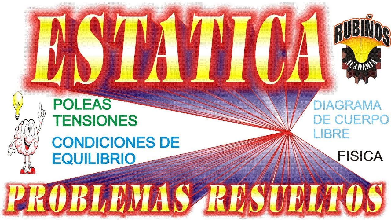 Estática con Poleas y Tensiones Problemas Resueltos de Equilibrio en Física