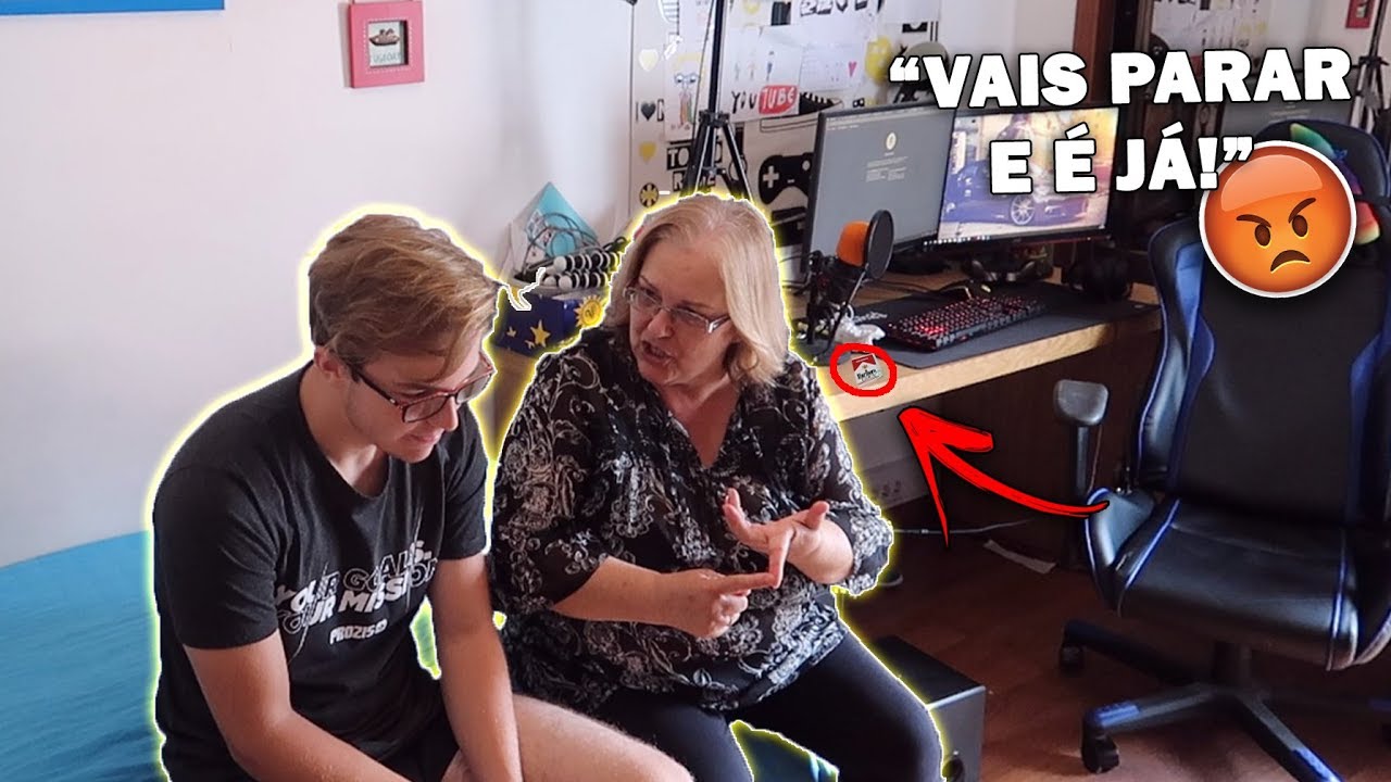 DISSE Á MINHA MÃE QUE FUMAVA | PRANK