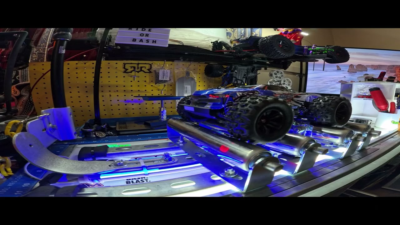 Deerc H16E 1/16 4WD off-road truck track run 🏁🏁🏁🦾🔥🔥