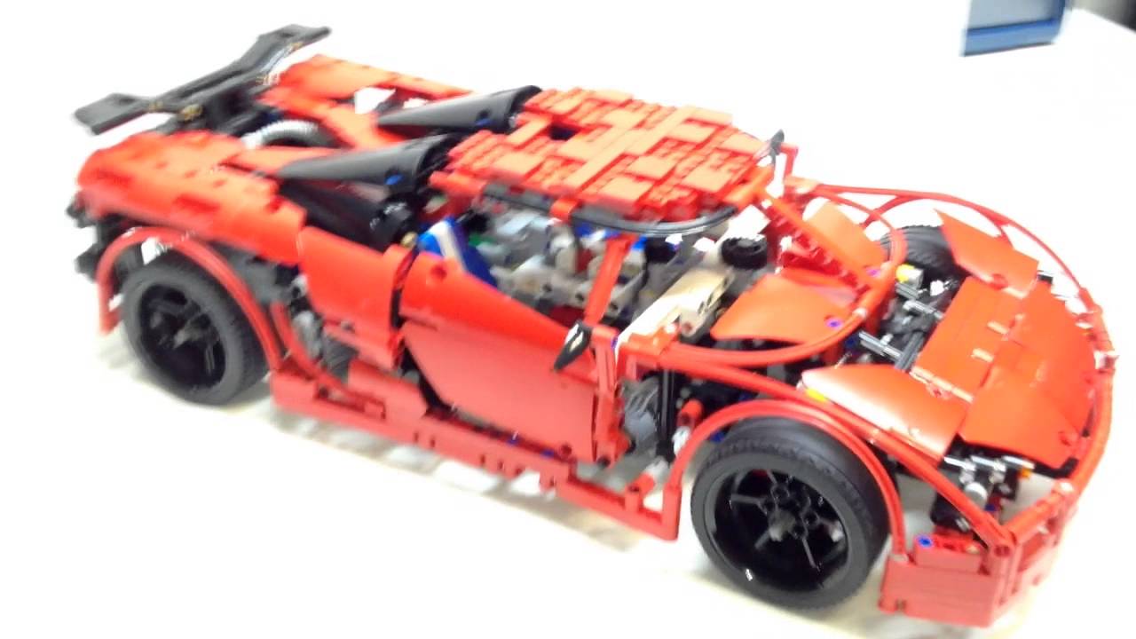 LEGO Technic Koenigsegg Supercar Review | Designed by Jurgen Krooshoop