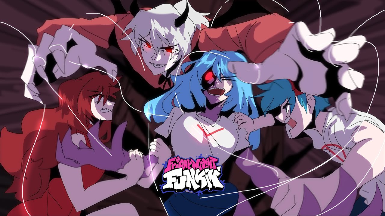 Friday Night Funkin' SKY vs BF & GF Full Episode Animation │ Part 1,2 and 3 │