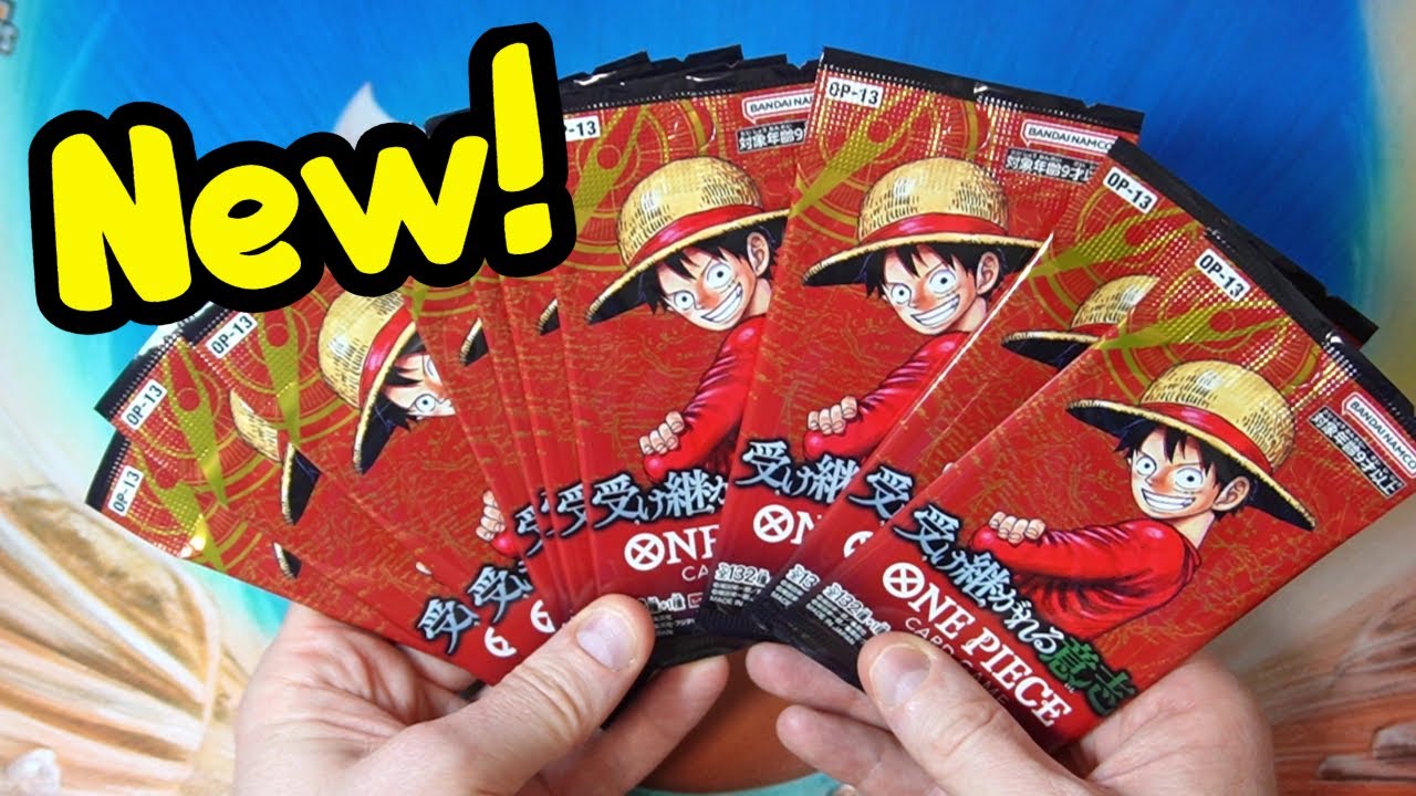 One Piece TCG OP-13 Carrying On His Will Pack Opening!