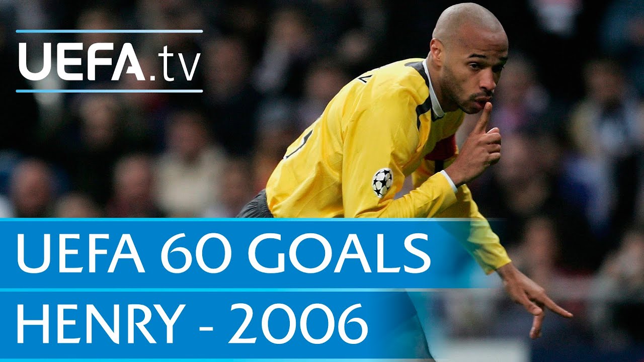 Thierry Henry v Real Madrid, 2006: 60 Great UEFA Goals