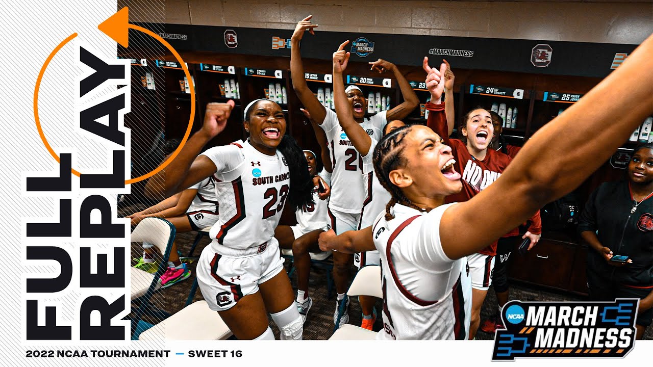 South Carolina vs. North Carolina: 2022 NCAA women's Sweet 16 | FULL REPLAY