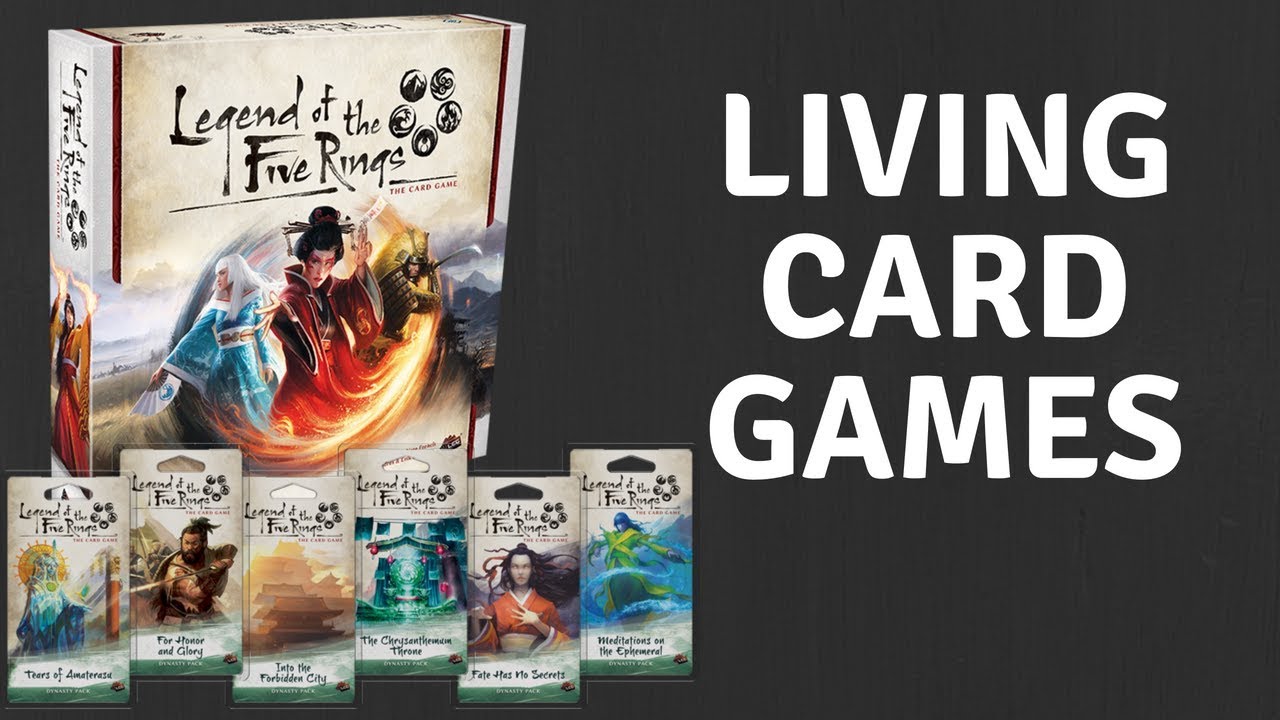 Legend Of The Five Rings- A Perfect Alternative To Magic: The Gathering