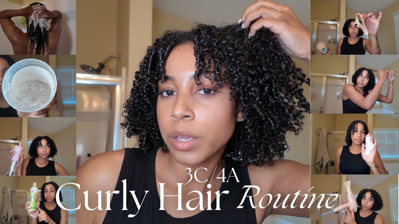 My  Updated Curly Hair Routine 2025 || 3c/4a In-depth tutorial curly routine