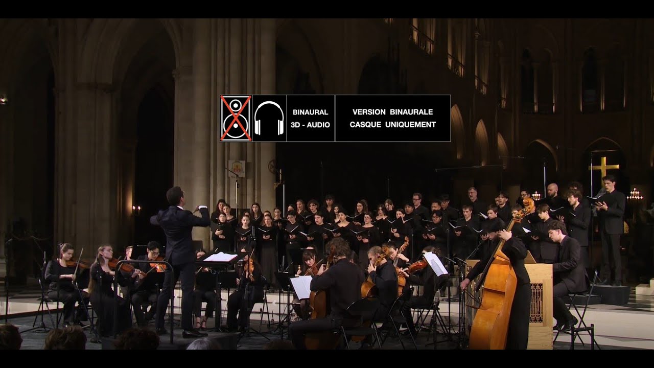Gloria de Vivaldi sous la direction d'Henri Chalet - Version binaurale