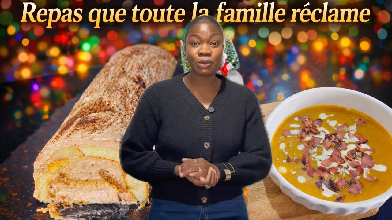 Repas du week-end que toute la famille adore 🥰 | Soupe, pain fromagé & tiramisu facile