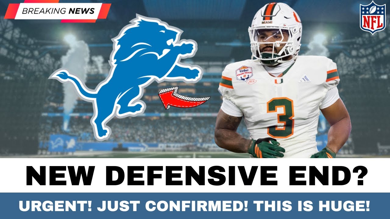 😱💥1 HOUR AGO! TOTAL SURPRISE IN DETROIT! LIONS INVESTING IN NEW DEFENSIVE GEM!