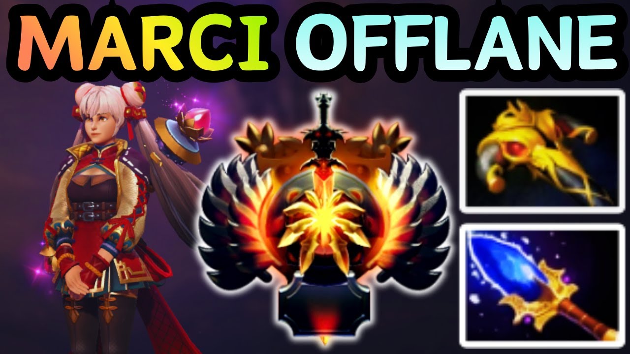 🔥 THE TRUE ONE-PUNCH GOD 👊 &mdash; MARCI OFFLANE | DOTA 2 🔥