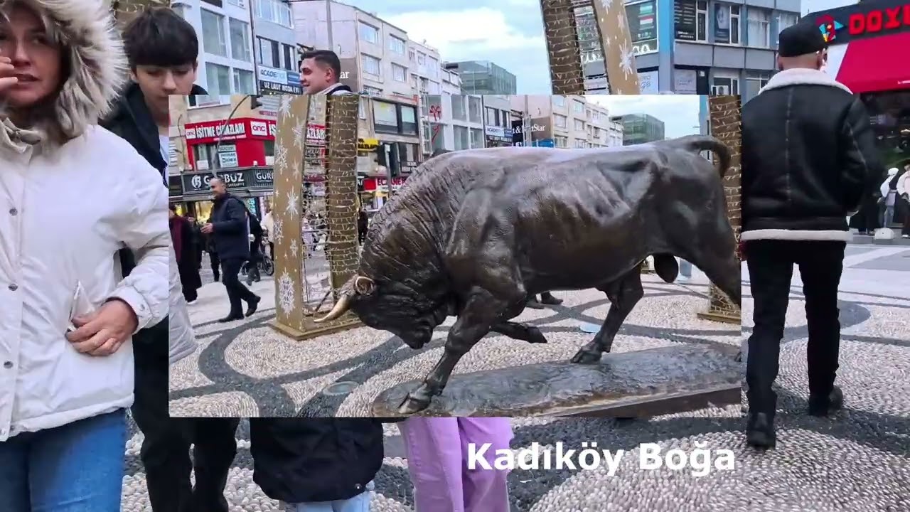 İSTANBUL KADIKÖY ÇARŞI'DAN, BOĞA, ÇİLEK SOKAK, SÖĞÜTLÜÇEŞME METROBÜS DURAĞINA YOLCULUK  (4. VİDEO)