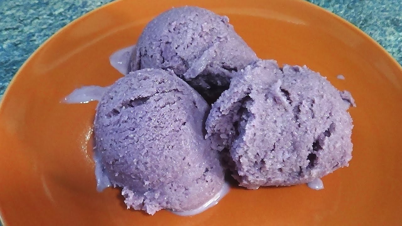 Helado de vino tinto