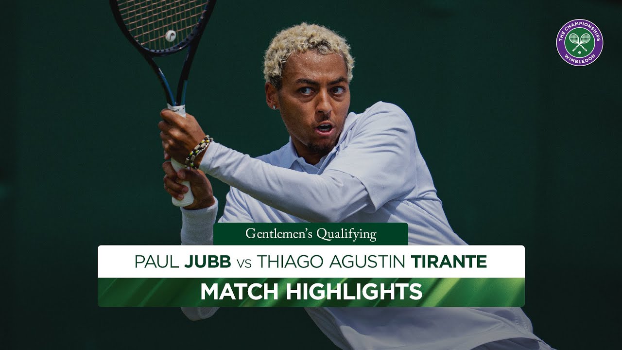 Jubb off to a flying start! | Paul Jubb vs Thiago Agustin Tirante Highlights | Wimbledon 2025