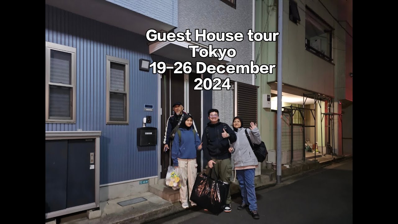 V#50 Visit Tokyo 19-26 December 2024 - Guest House Tour di Tateishi En Katsushika city Tokyo