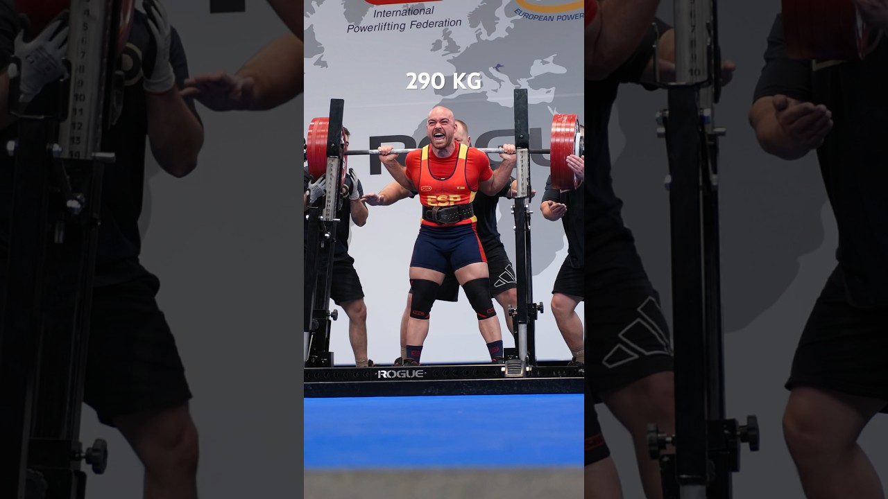 Rub&eacute;n Castro - IPF European Open 2024 Highlights #powerlifting #squat #bench #deadlift