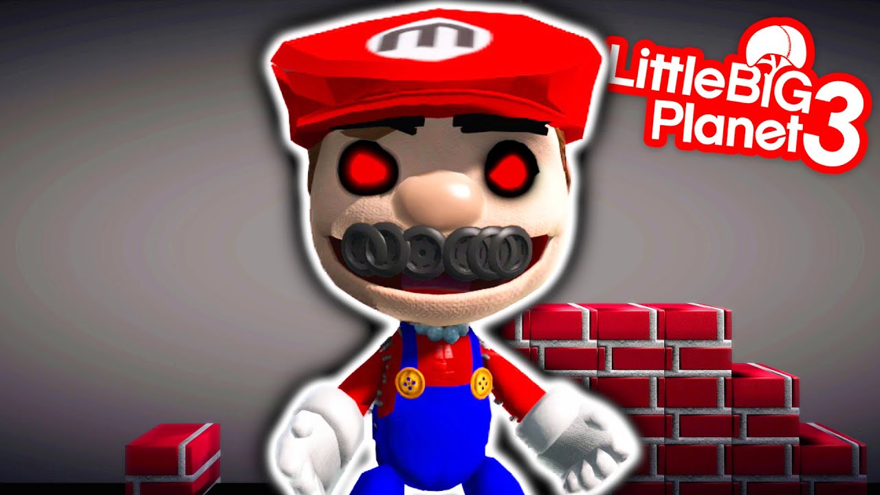 Mario EXE in Super Mario Bros - LittleBigPlanet 3 | EpicLBPTime