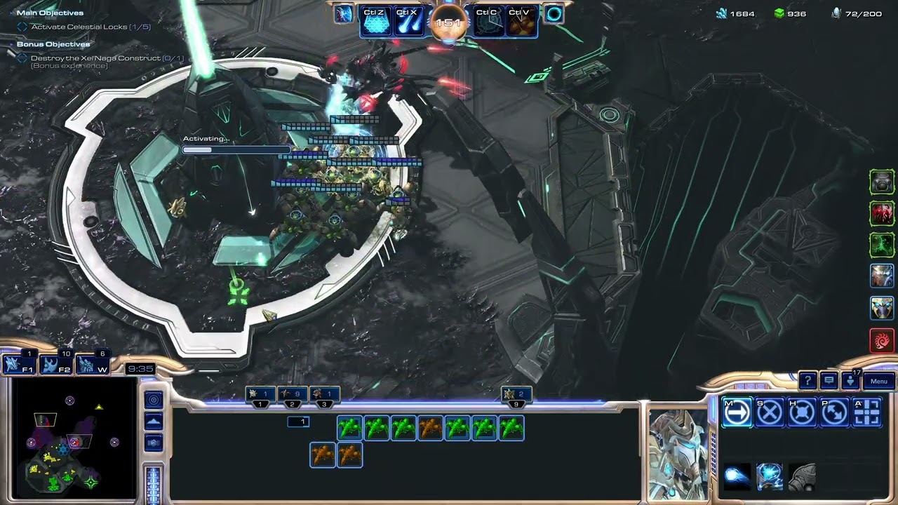 StarCraft II Co-op: Brutal+6 Artanis and Karax